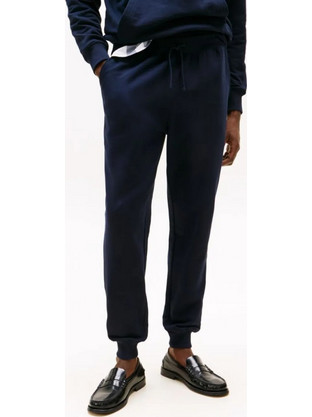 Tommy Hilfiger Essential Ανδρικό Παντελόνι Φόρμας με Λάστιχο Navy Μπλε MW0MW37236-DW5