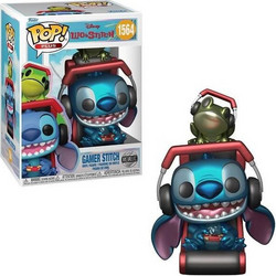 Funko Pop! Plus Lilo & Stitch 1564 Gamer Stitch Metallic Special Edition