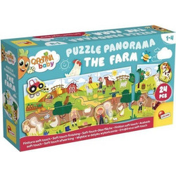 Παιδικό Puzzle Lisciani Giochi Panorama The Farm 24 Κομμάτια