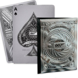 theory11 James Bond 007 Τράπουλα Ασημί T11100