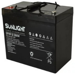 Sunlight SPHR12-260W Μπαταρία VRLA-AGM 12V 51.6Ah