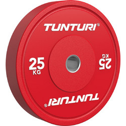 Tunturi Platinum Δίσκος Ολυμπιακού Τύπου Bumper 25kg Φ50mm