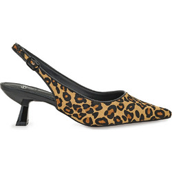 Exe Γόβες Slingback με Λεπτό Χαμηλό Τακούνι Καφέ V47003683J62