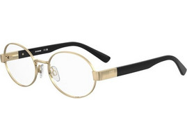 Love Moschino MOL676 000 Γυναικείος Σκελετός Γυαλιών Οράσεως Κοκάλινος Μεταλλικός Χρυσός Μαύρος