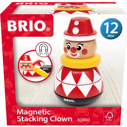 Brio Magnetic Stacking Clown 12+ Μηνών