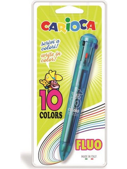 Carioca Fluo Στυλό Διαρκείας Πολύχρωμο