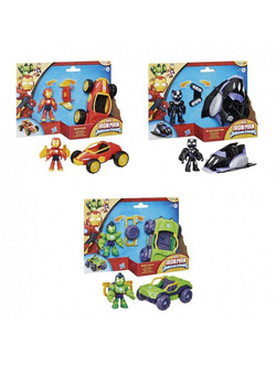 Hasbro Marvel Iron Man & His Awesome Friends με Όχημα Διάφορα Σχέδια Φιγούρα Δράσης για 3+ Ετών