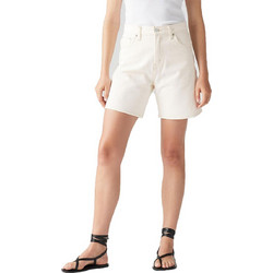 Levi's Γυναικείο Σορτς Τζιν Ψηλόμεσο Εκρού A9311-0007