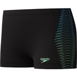 Speedo Αθλητικό Παιδικό Μαγιό Boxer για Αγόρι Μαύρο Πράσινο 003169-18666