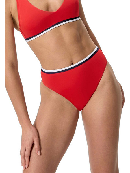 Speedo Ψηλόμεσο Αθλητικό Bikini Slip Κόκκινο 8-004440005