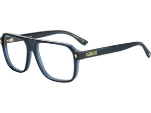 Dsquared2 D20203 PJP Ανδρικός Σκελετός Γυαλιών Οράσεως Κοκάλινος Μαύρος