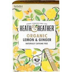 Heath & Heather Τζίντζερ και Λεμόνι 20 Φακελάκια