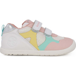 Biomecanics Παιδικά Sneakers Λευκά Ροζ Κίτρινα 262165-D310