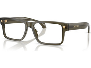 Versace VE3391U 5542 Ανδρικός Σκελετός Γυαλιών Οράσεως Κοκάλινος Πράσινος