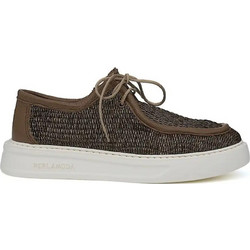 Perlamoda Ανδρικά Μοκασίνια Boat Shoes Καφέ 394SEBRB