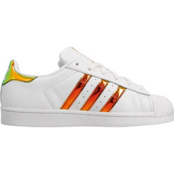 Adidas Superstar Παιδικά Sneakers Λευκά Χρυσά Μπρονζέ CP9838