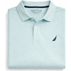 Nautica Ανδρική Μπλούζα Polo Κοντομάνικη Γαλάζια N1CR0110-400
