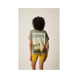 Baya Γυναικείο Αθλητικό T-Shirt Χακί 48224