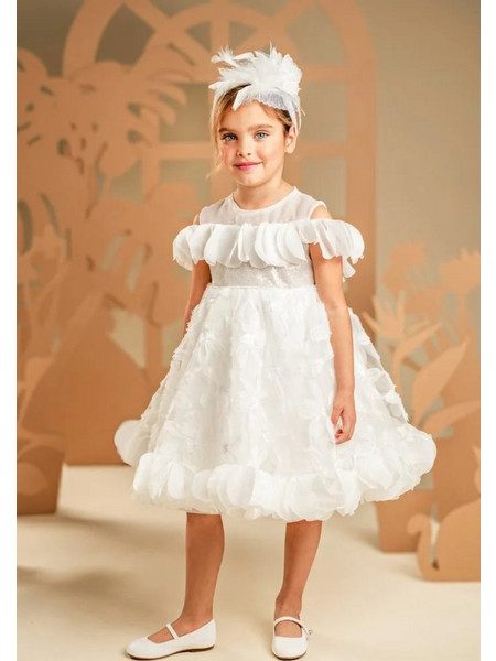 Baby Bloom Βαπτιστικό Φόρεμα 2τμχ 126-132