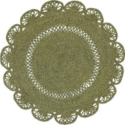 Ανατόλια Jut Χαλί Στρογγυλό 120cm 101 Green
