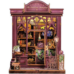 Cutebee The Astrology Bookshop 3D Book Nook DIY 155 Κομμάτια 18cm