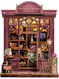 Cutebee The Astrology Bookshop 3D Book Nook DIY 155 Κομμάτια 18cm