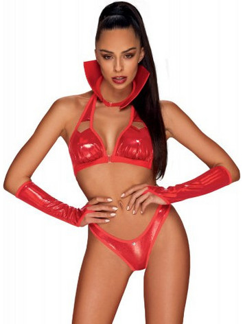 Obsessive Vampines Sexy Στολή Βαμπιρ Κόκκινη