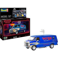 Revell Model Set Car Stranger Things Συναρμολογούμενο Πλαστικό Μοντέλο Αυτοκίνητου 1:25