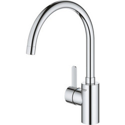 GROHE Eurosmart 32843002 Μπαταρία Κουζίνας Πάγκου Διπλής Παροχής Ανάμεικτη Inox