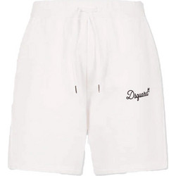 Dsquared2 Ανδρική Βερμούδα Υφασμάτινη Μπεζ S74MU0969D25029-100