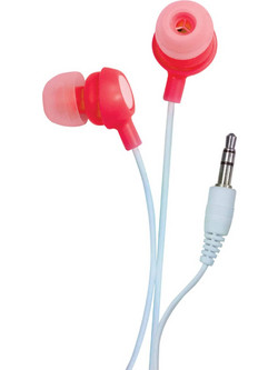 SoundLab Bud G141C Ακουστικά Ψείρες In-Ear Λευκά Κόκκινα