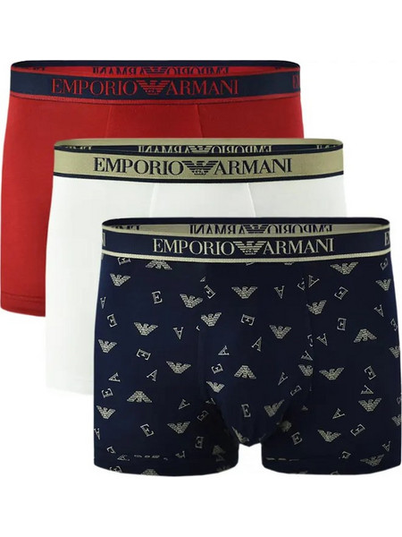Emporio Armani Ανδρικά Μποξεράκια Σετ 3Pack EM000370AF20669-M5080