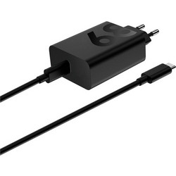 Lenovo USB-C Φορτιστής Laptop 68W με Ενσωματωμένο Καλώδιο Τροφοδοσίας