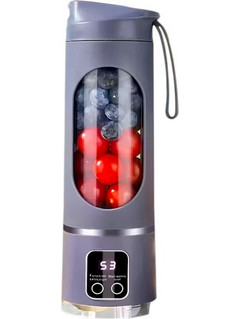 HS-860 Φορητό Μπλέντερ για Smoothie με Πλαστική Κανάτα 450ml 50W