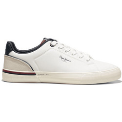 Pepe Jeans Kenton Campus Ανδρικά Sneakers Λευκά PMS300011-012