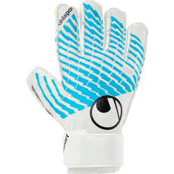 Uhlsport Cybertec Starter Soft Fm Γάντια Τερματοφύλακα Λευκά Τιρκουάζ 101138401