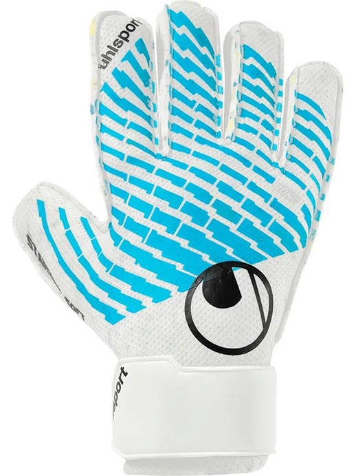 Uhlsport Cybertec Starter Soft Fm Γάντια Τερματοφύλακα Λευκά Τιρκουάζ 101138401