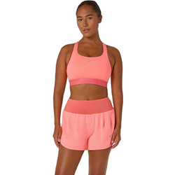 ASICS Road Compression Αθλητικό Μπουστάκι με Υψηλή Στήριξη Ροζ 2012C995-703