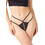 Cottonhill Γυναικείο Sexy String Μαύρο CH6141