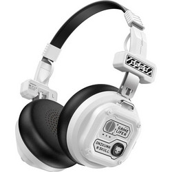 Onikuma GT803 Ενσύρματα & Ασύρματα Bluetooth Ακουστικά Over Ear Λευκά