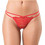 Mei Γυναικείο Sexy String με Δαντέλα Κόκκινο 1180