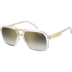 Carrera CA27/S REJ/D6 Ανδρικά Γυαλιά Ηλίου Aviator Κοκάλινα Διαφανή με Γκρι Φακό