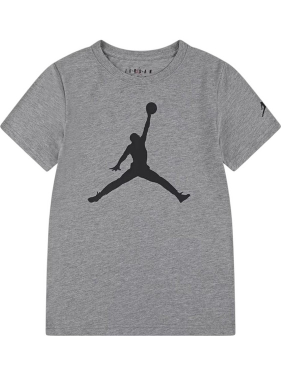 Jordan Παιδικό T-Shirt Κοντομάνικο Γκρι 952423-GEH