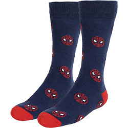 Cerda Marvel Spiderman Ανδρικές Κάλτσες Ψηλές με Σχέδια Navy Μπλε 2900002411