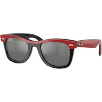 Ray-Ban Παιδικά Γυαλιά Ηλίου Μαύρα Κόκκινα RJ9140S 721588