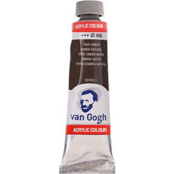 Royal Talens Van Gogh 408 Raw Umber Ακρυλικό Χρώμα Ζωγραφικής 40ml