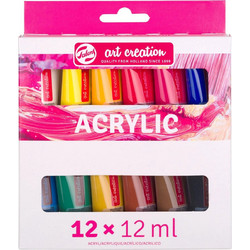 Royal Talens Art Creation Σετ Ακρυλικά Χρώματα Ζωγραφικής 12ml 12τμχ
