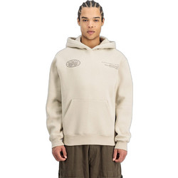 Alpha Industries Ανδρικό Φούτερ με Κουκούλα & Τσέπες Μπεζ 258337-627