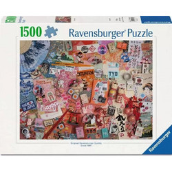 Puzzle Ravensburger Travel to Tokyo 1500 Κομμάτια