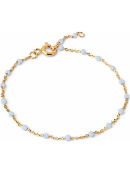 Enamel Copenhagen Lola Sky Γυναικείο Βραχιόλι Αλυσίδα από Ασήμι 925 Επιχρυσωμένο B66G